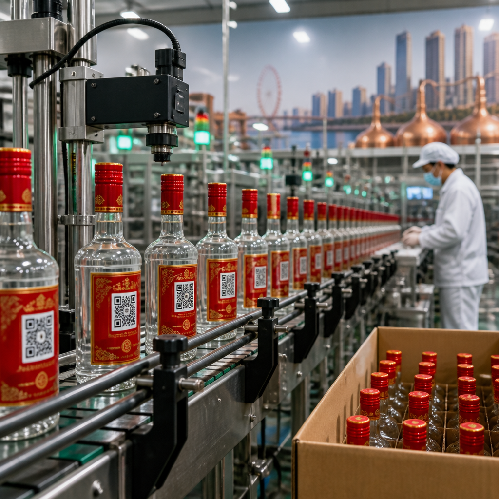 天津白酒一物一码开发：产线智能防窜方案