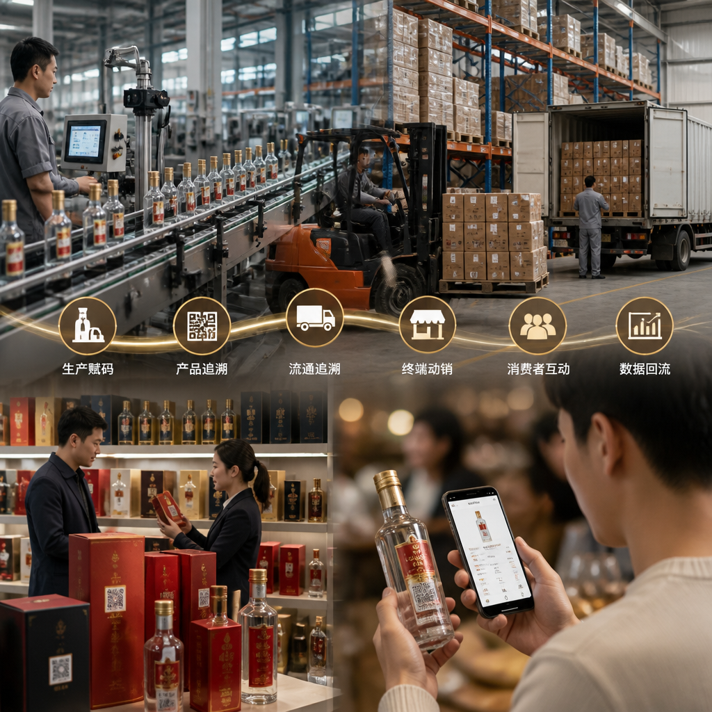 一物一码个性化定制公司哪家强？看白酒落地案例