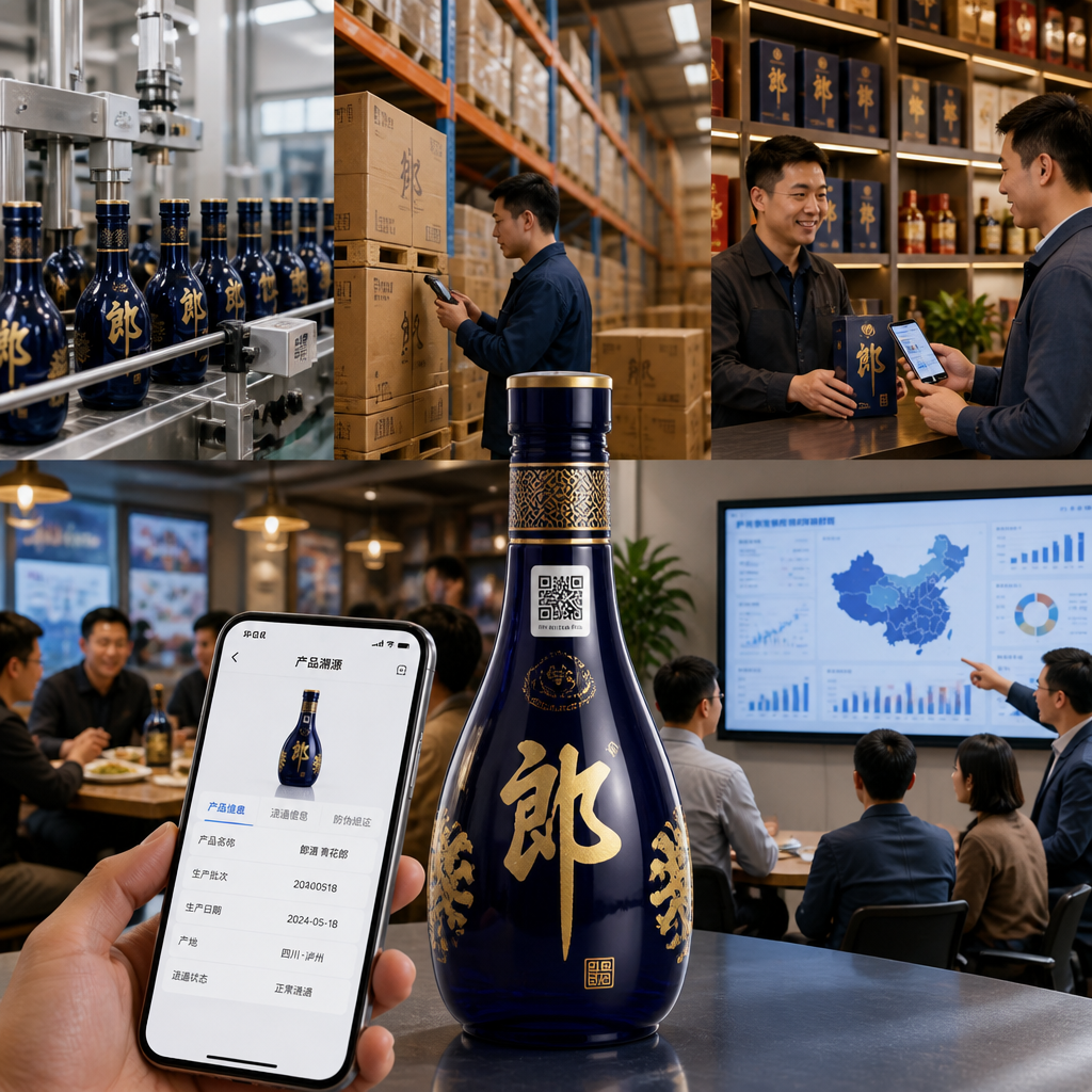 郎酒经销商一物一码系统如何实现BC一体化