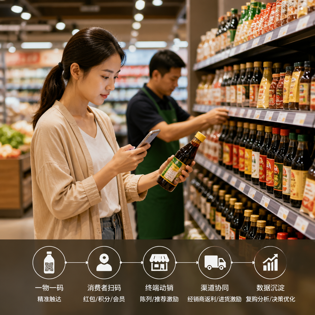 调味品一物一码促销，为何红包越发越没复购？