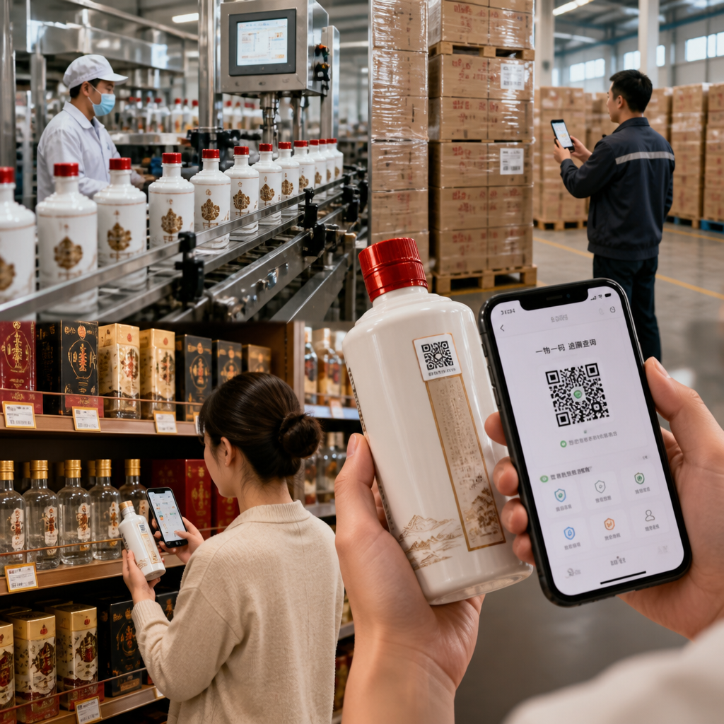 甘肃一物一码系统：白酒行业BC一体化实践