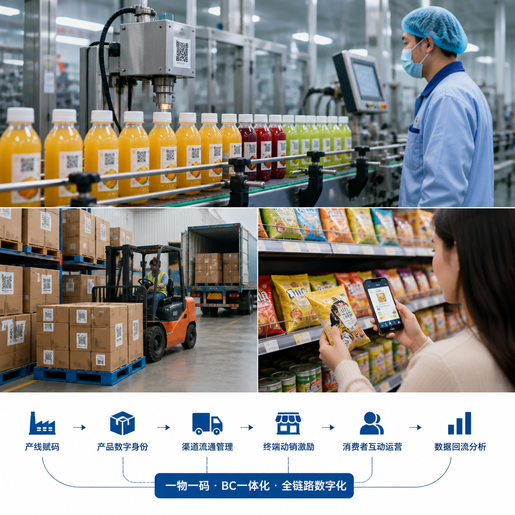 郑州专业的一物一码开发，聚焦饮品休闲食品数字化