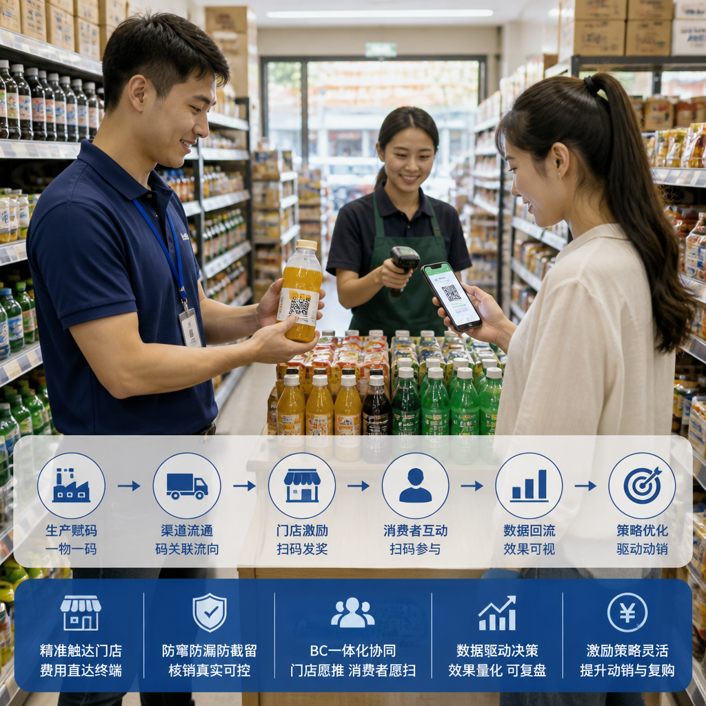 一物一码智能营销平台如何驱动门店激励