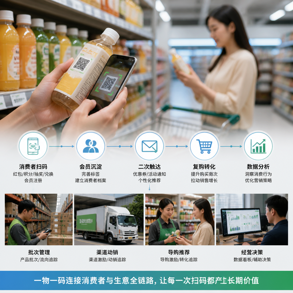 物联网公司一物一码：快消扫码营销怎么做深