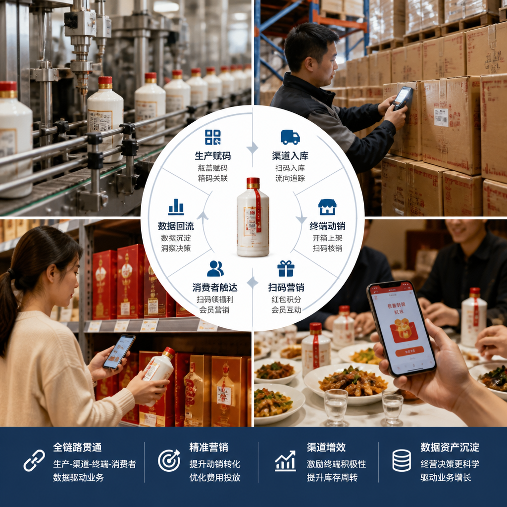 一物一码整合方案：白酒BC一体化落地路径