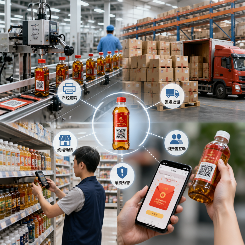 二维码红包一物一码软件在快消品防窜中的应用