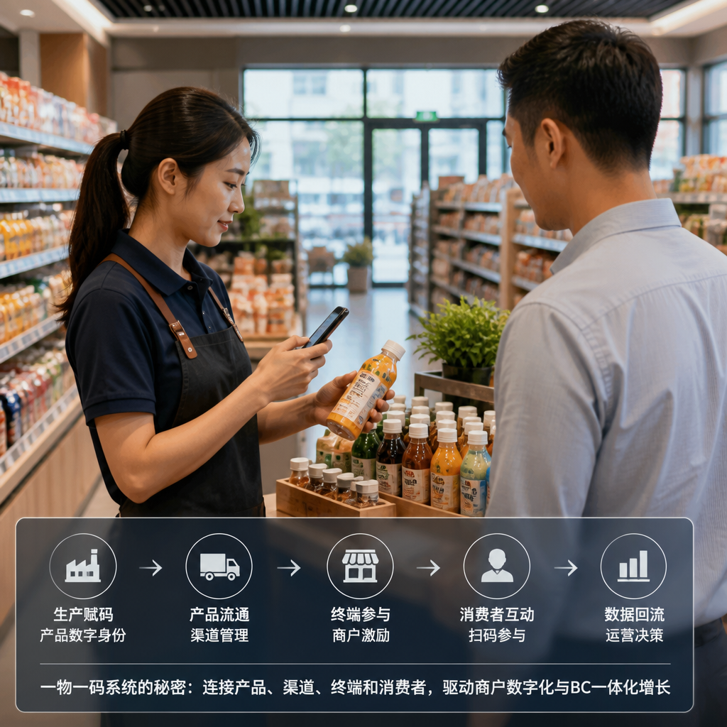 一物一码系统的秘密：商户数字化新路径