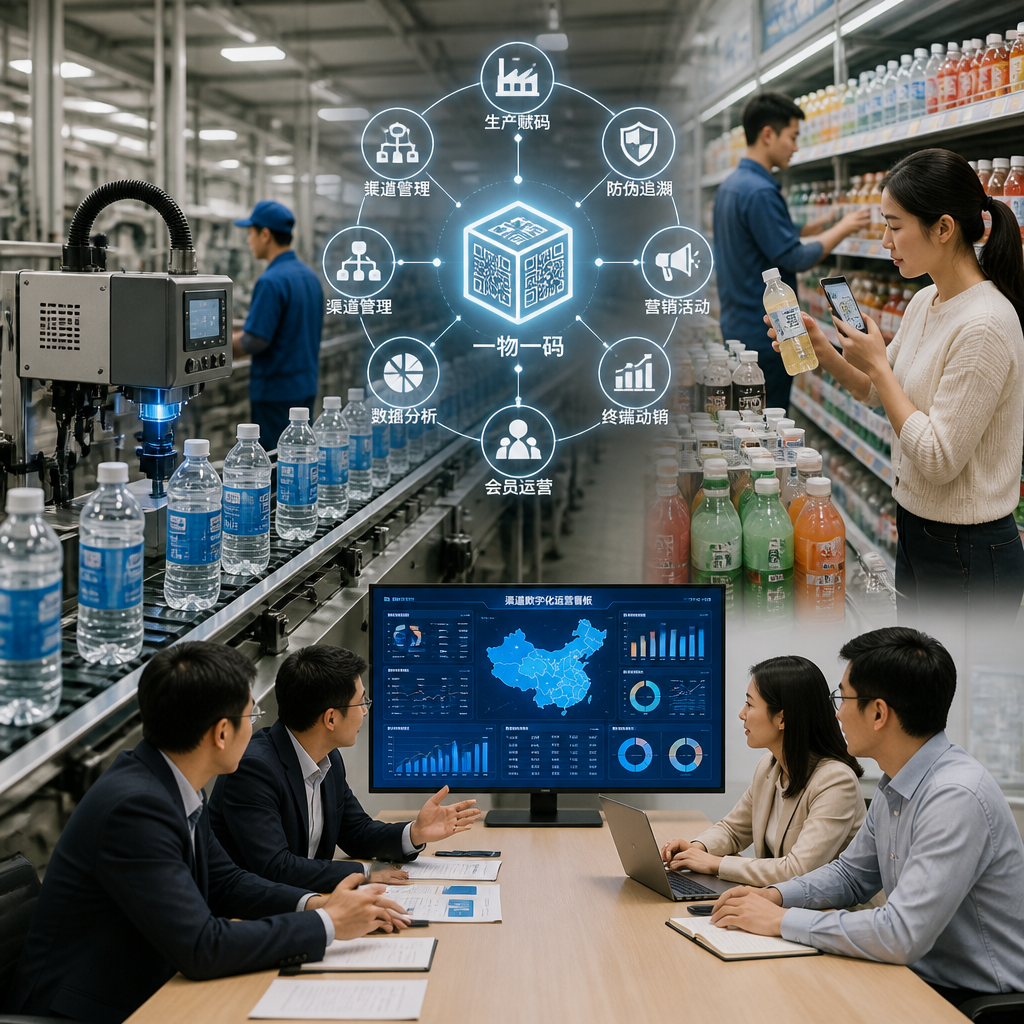 一物一码公司怎么查得到？渠道数字化是参考