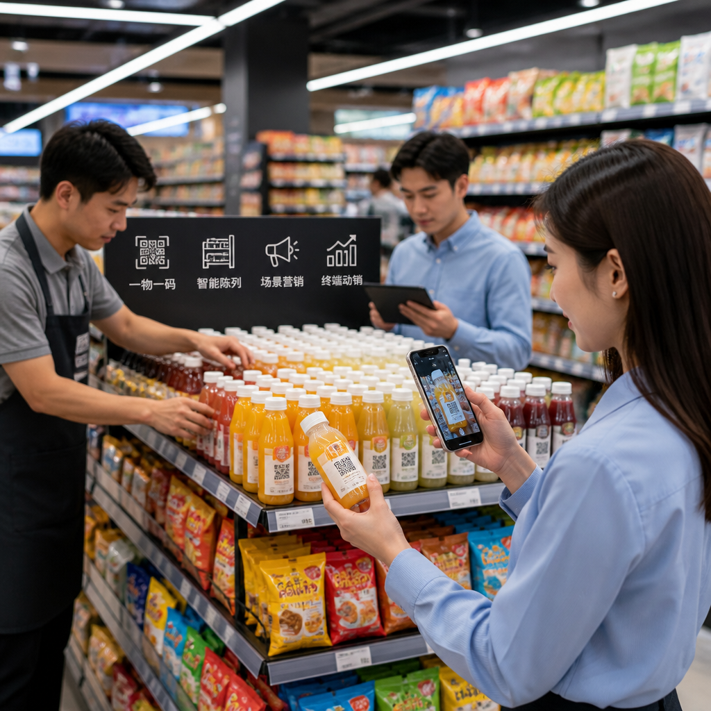 用一物一码生码软件提升快消品陈列效率
