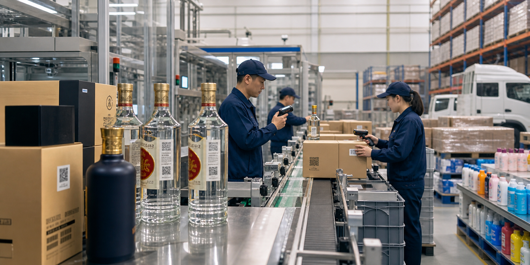 郑州白酒一物一码有哪些？快消品综合服务商盘点