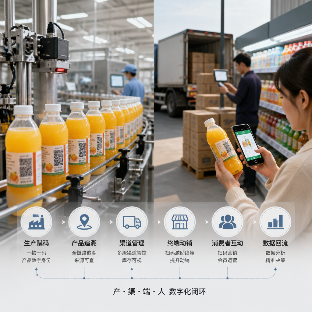 快消品数字化转型与一物一码二维码营销平台