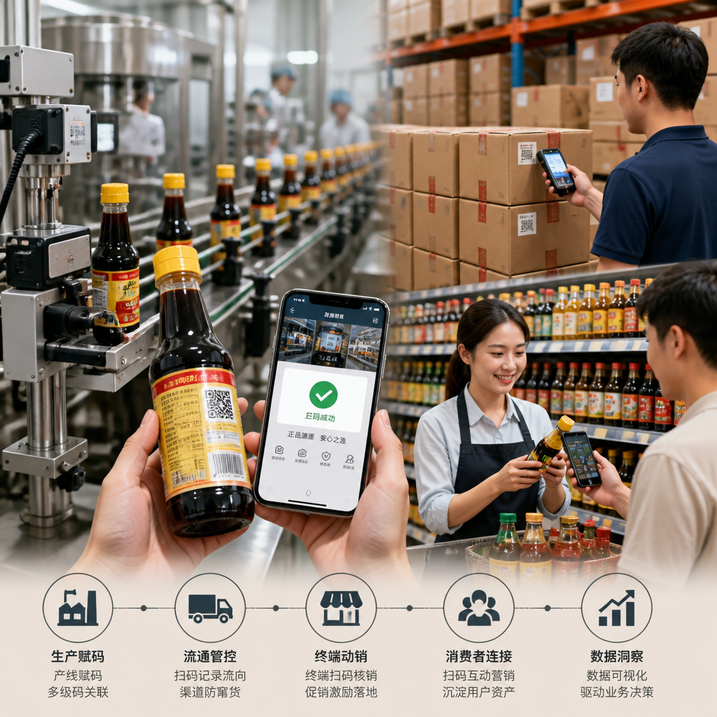 一物一码防控系统在调味品行业的应用价值
