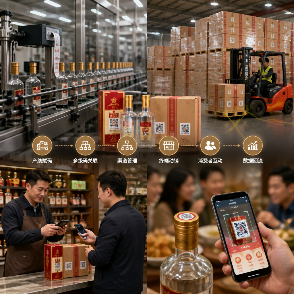 南通食品一物一码公司如何服务白酒渠道数字化
