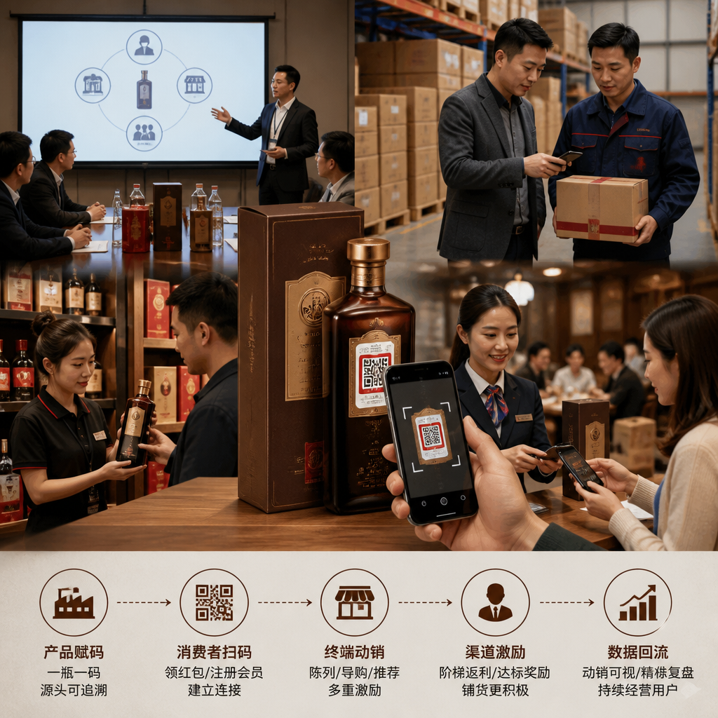 老窖客一物一码红包系统，动销真相