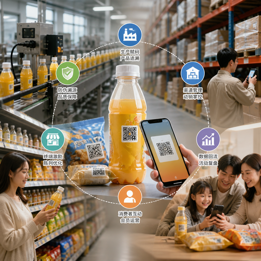 省一物一码系统选型指南：饮品零食品牌必读