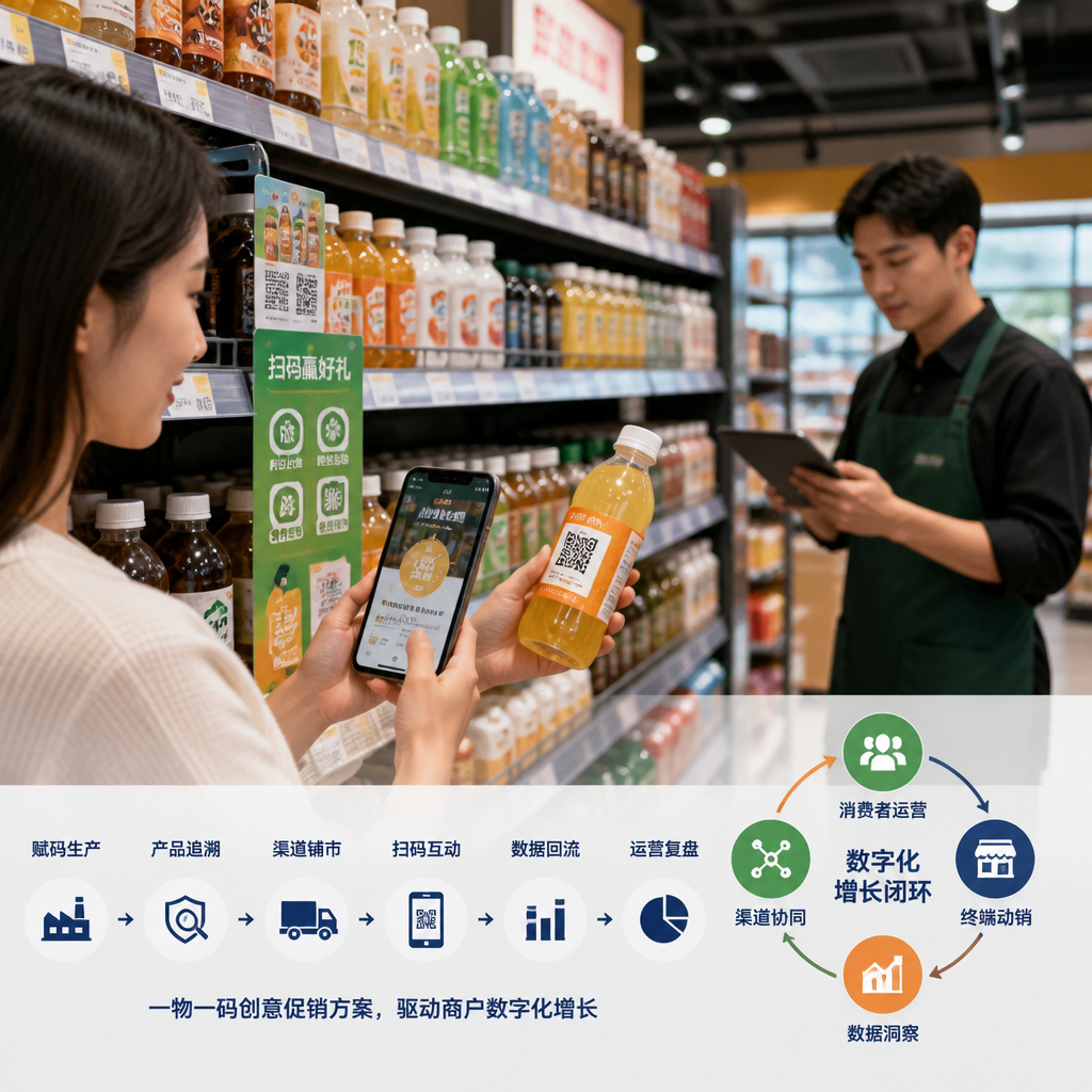 一物一码创意促销方案，驱动商户数字化增长