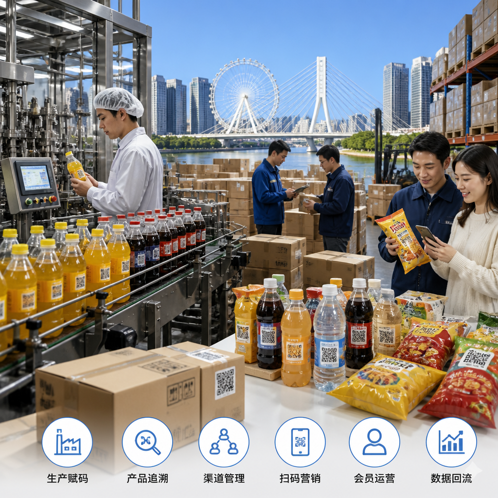 资产一物一码天津，助力饮品休闲食品数字化升级