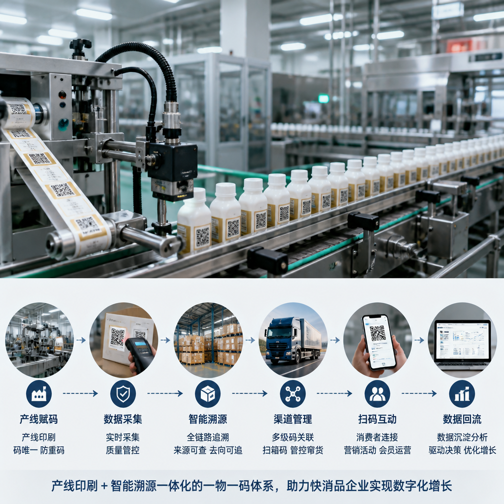 北京一物一码系统开发：产线印刷与智能溯源一体化