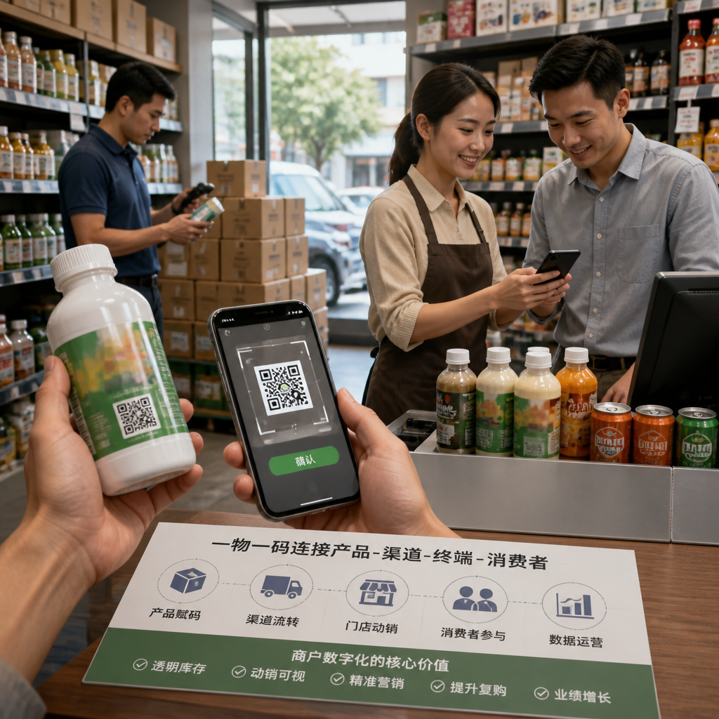 洛阳一物一码软件定制厂家，能否跑通商户数字化