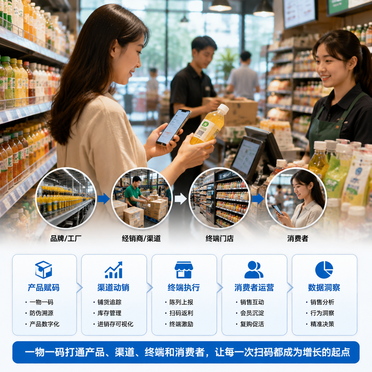 珠海一物一码，扫码后为什么能拉动复购？
