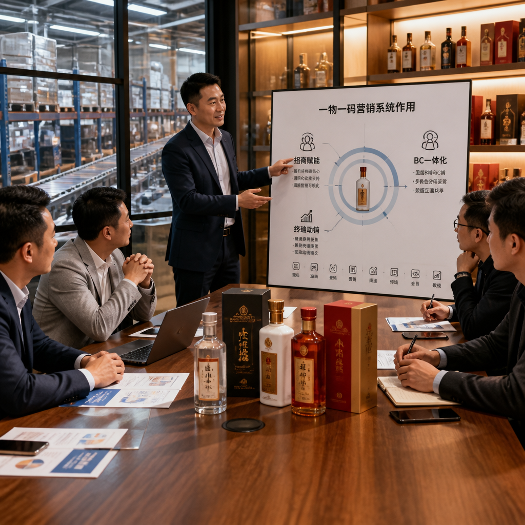 一物一码营销系统作用解析：赋能酒企招商与动销