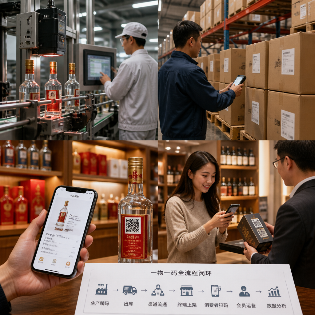 一物一码用什么软件？白酒品牌必看评估要点