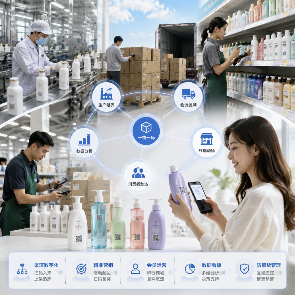 金华一物一码开发，日化品牌营销新引擎