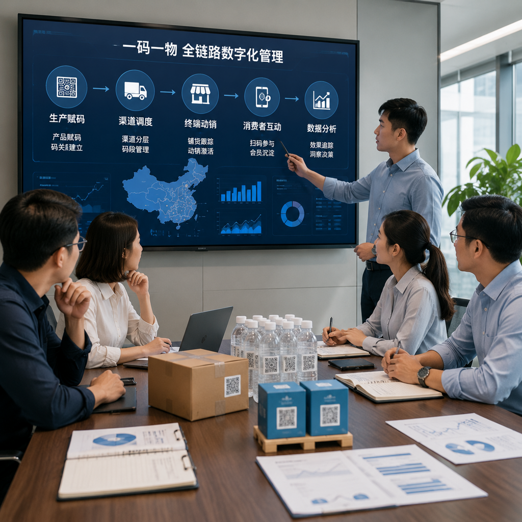 一码一物后台管理系统：智能渠道场景营销的核心引擎