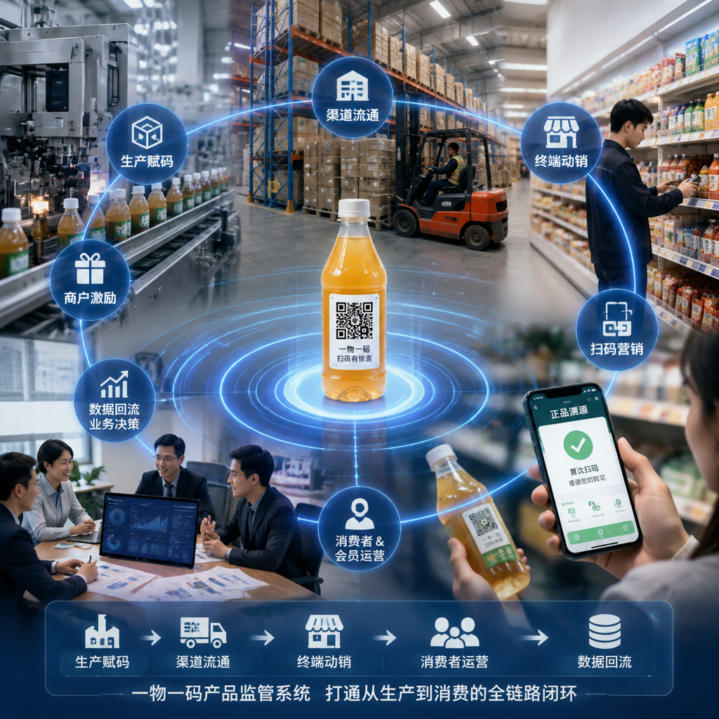 商户数字化场景下选对一物一码产品监管系统