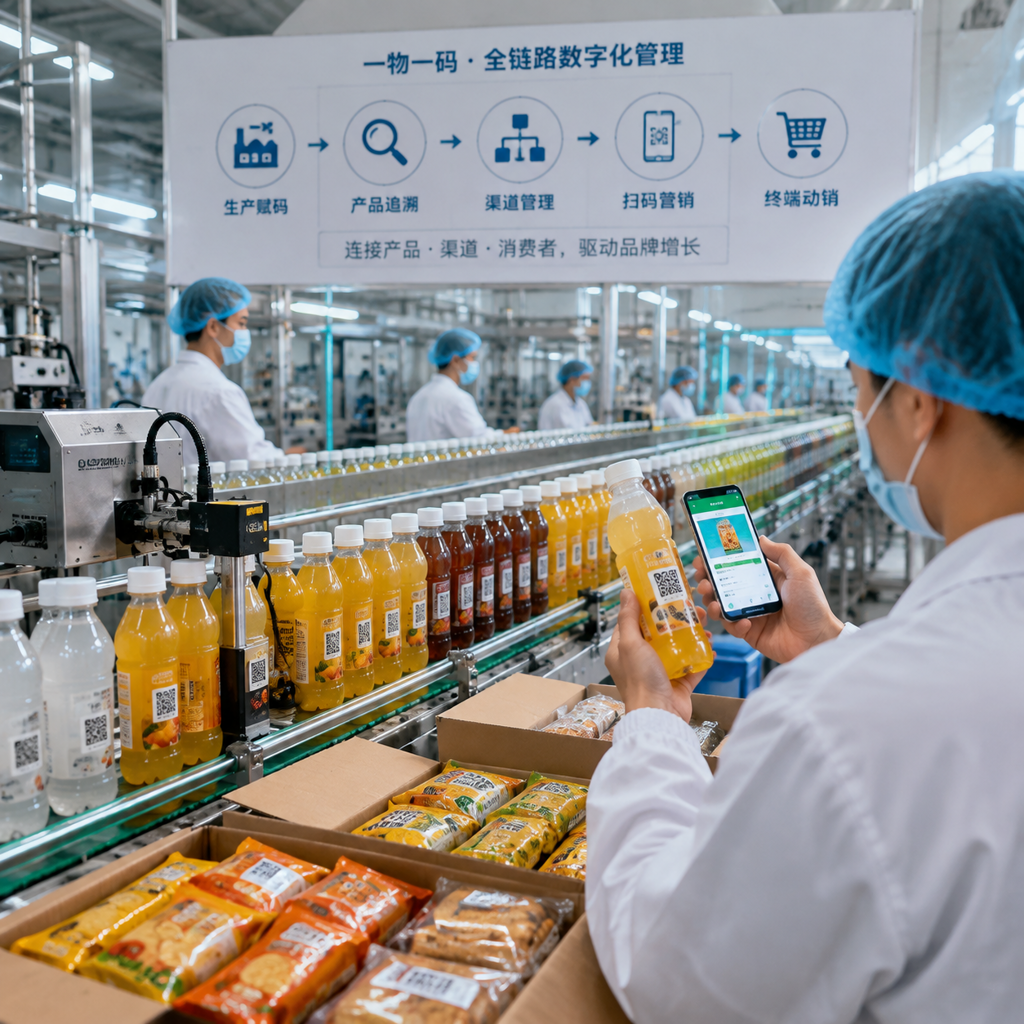 汕头一物一码系统开发，饮品休闲食品品牌怎么选？