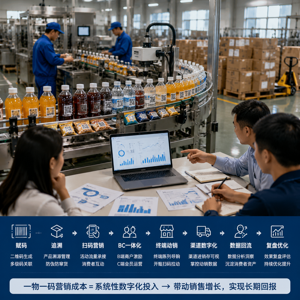 一物一码营销成本多少？综合服务商价值拆解