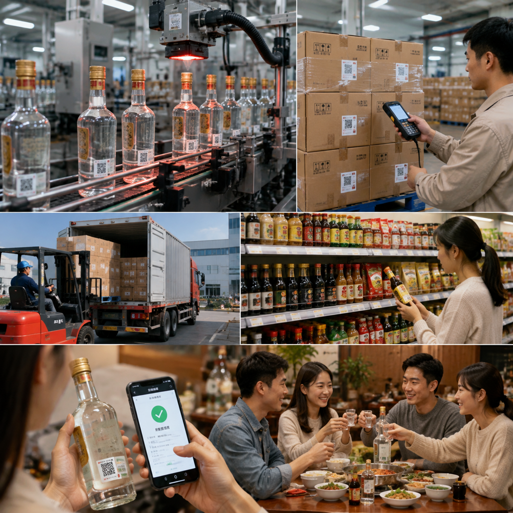 北京白酒一物一码定制，调味品行业可这样参考